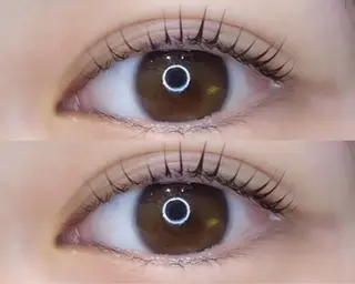 マツエク・マツパ eve🐰束間まつ毛 /透明感カラーのマツエク・マツパデザイン