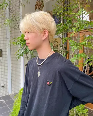 ショート カラー メンズ 栄/矢場町 三井太朗のヘアスタイル