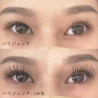 マツエク・マツパ atelier Charmemu所属・𝕋𝕆ℙアイリスト sanaeのマツエク・マツパデザイン