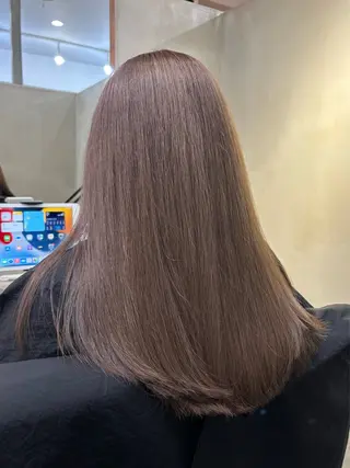 セミロング カラー VOYAGE所属・中園 康のヘアスタイル