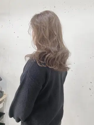 ロング カラー パーマ オーナースタイリスト 佐藤のヘアスタイル
