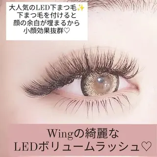 マツエク・マツパ ウイング美容室 eyelash&hair所属・eyelash Wingのマツエク・マツパデザイン