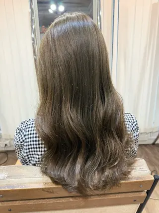 セミロング カラー ヘアアレンジ RecheRche【池袋】所属・👑指名率No.1 👑坂口飛翔のヘアスタイル