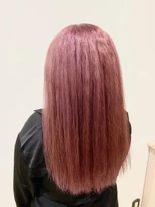 ロング カラー 茂原 麻生のヘアスタイル