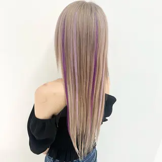 ロング カラー 🌈 YUUNA🌈のヘアスタイル