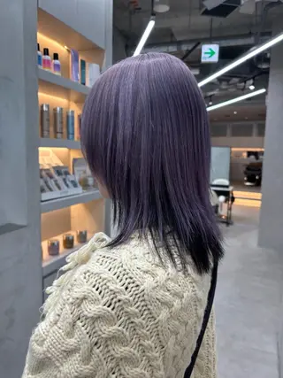 ミディアム ✨ハイトーン/カット /Yudai✨のヘアスタイル