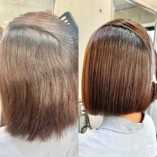 ショート ショートボブ縮毛矯正 髪質改善のプロ山道潤のヘアスタイル