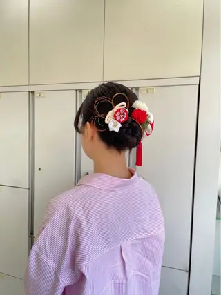 ヘアアレンジ 🫧松尾彩舞樹🫧 アレンジ/艶カラー✨のヘアスタイル