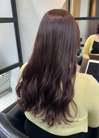 セミロング カラー 🤍透明感/韓国風 🤍サクラギヒトミのヘアスタイル