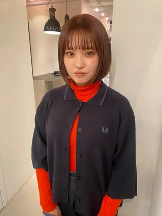 ショート カラー riria/ショート /ブラウンカラー🎀のヘアスタイル