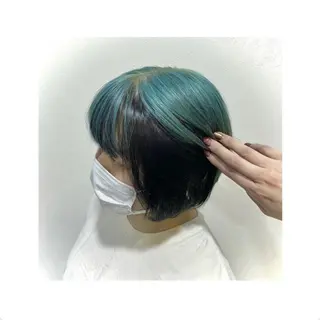 カラー Slap Dash 【スラップ ダッシュ】所属・髪質改善カラー 🧸かりん🎀‪のヘアスタイル