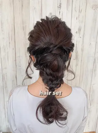 ロング Nagisa🥥🧡 南森町駅 徒歩30秒のヘアスタイル
