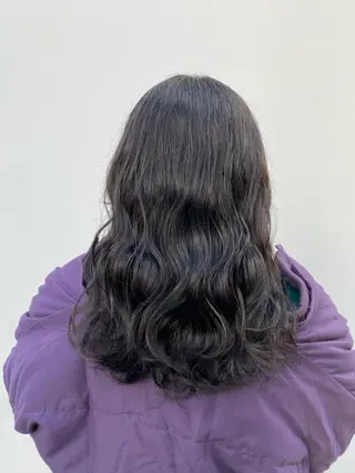 ロング ヘアアレンジ Rinka/梅田/ 透け感カラー🤎のヘアスタイル