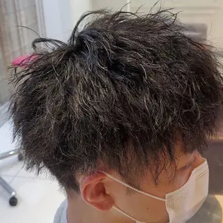 パーマ メンズ La ciel両国 岩船のヘアスタイル