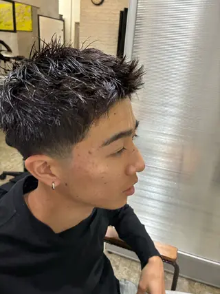 メンズ 松本 蓮慈のヘアスタイル