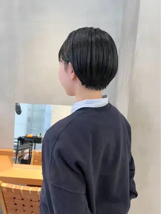 ショート 横浜/カット/ボブ/ レイヤーカットのヘアスタイル