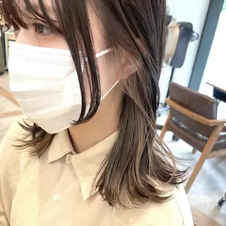 カラー OAK 学芸大学所属・秋葉萌　透明感カラー /レイヤー/ボブ♡のヘアスタイル