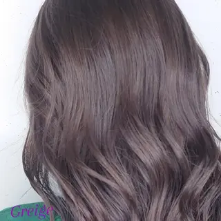 セミロング カラー E Komo hair所属・Wow❕E Komo hair 永井一輝のヘアスタイル