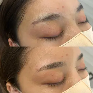 アイブロウ ボブ🍊暖色カラー 浅草【Bob美容師】のヘアスタイル