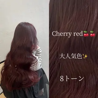 ロング カラー aoi/暖色カラー/ プツッとボブ🎀のヘアスタイル