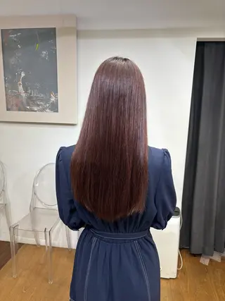 ロング カラー 透明感カラー/ 乃々華のヘアスタイル