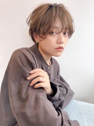 ショート 横浜/ショート/ パーマ/髪質改善 丹のヘアスタイル