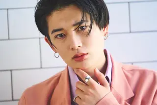 メンズ MIYU 原宿 透明感カラーのヘアスタイル