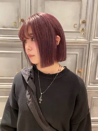 ショート カラー vetica所属・フジヤ サイタのヘアスタイル