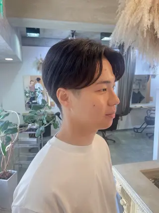 パーマ メンズ 荒牧 絵美のヘアスタイル