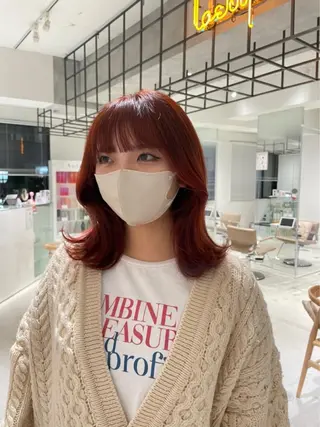 カラー loely 💞miyuのヘアスタイル
