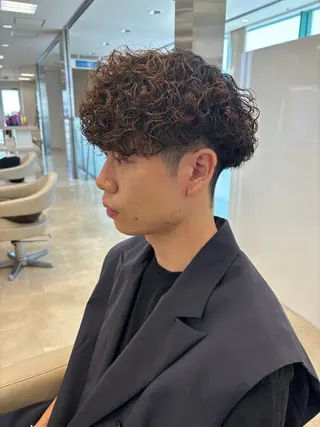 パーマ メンズ 湘南/メンズパーマ/ 支持率No.1ユチカのヘアスタイル