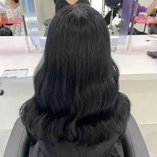 カラー *大人上品🇰🇷 韓国トレンド🇰🇷のヘアスタイル