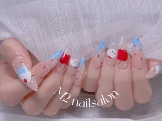 ネイル 長さだし専門店 M2 rikaのネイルデザイン
