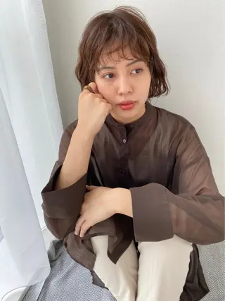 ショート FERIAあべの KARINのヘアスタイル