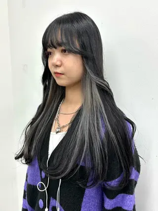 ロング 韓国レイヤー/ヘア カラー🎀ayamiのヘアスタイル