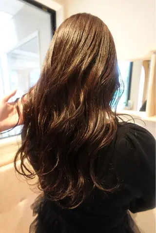 ロング ramphy 加藤 美羽のヘアスタイル