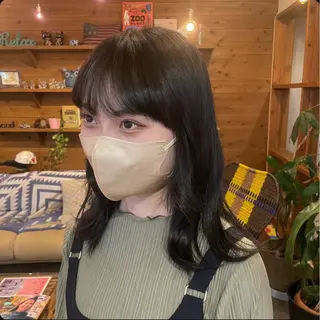 カラー Revie  hair所属・Hiyori/透明感 矢場町/栄のヘアスタイル