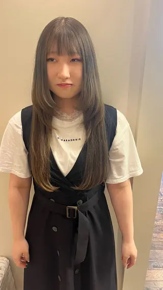 ロング カラー 【ボブ.髪質改善. カラー】midoのヘアスタイル