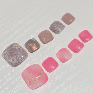 ネイル 6RokuHair（ロクヘアー)所属・門川 茉奈美のネイルデザイン