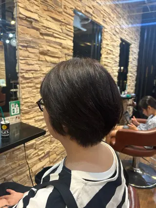 ショート 【カラーモデル募集 】サキ🫧のヘアスタイル