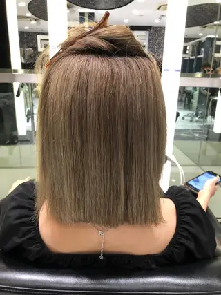 ミディアム nex the salon CURE所属・大野 仁のヘアスタイル