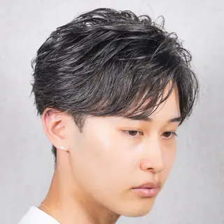 ショート パーマ メンズパーマ職人 パーマ🔥ritaのヘアスタイル