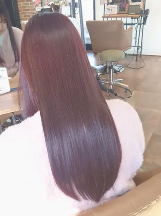 ロング 寺田百花/髪質改善/ カットモデル募集のヘアスタイル