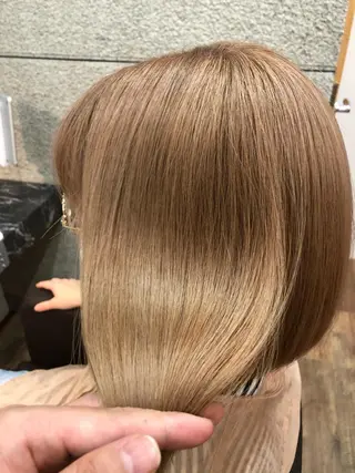 ミディアム カラー olino 【オリノ】西田辺のヘアスタイル