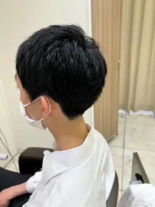 メンズ 顔周り/韓国レイヤー junkaのヘアスタイル