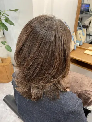 ミディアム OGAWA HIROKIのヘアスタイル