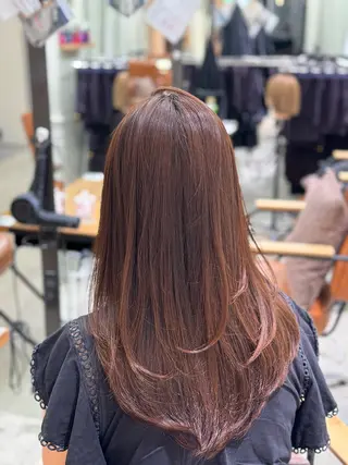 セミロング 美髪矯正/ 似合わせカット/といのヘアスタイル