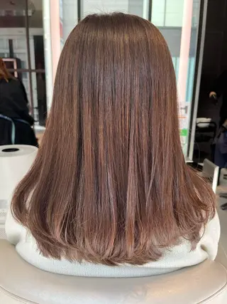 ロング カラー 髪質改善 川島　広大のヘアスタイル