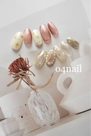 ネイル my place+s所属・o4nail___ ARISAのネイルデザイン