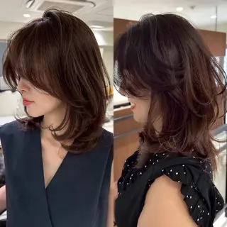 ミディアム 川野 直人のヘアスタイル